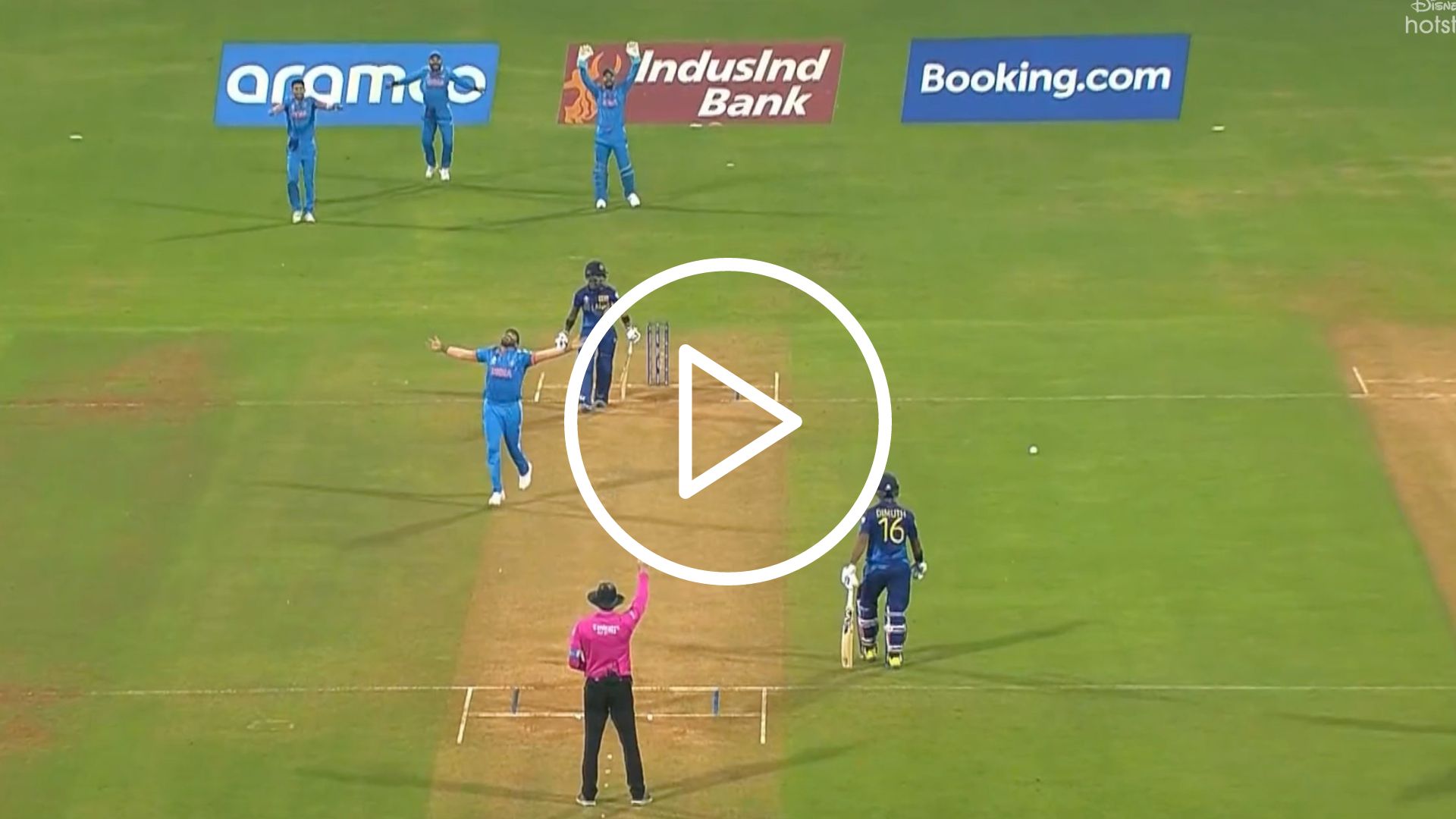 [Watch] Jasprit Bumrah's Deadly Delivery Sends Nissanka Packing On Golden Duck